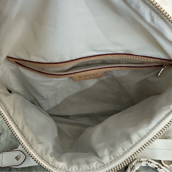 MZ Wallace Crosby crossbody Sling in color Pearl with gold hardware EUC - Picture 6 of 6